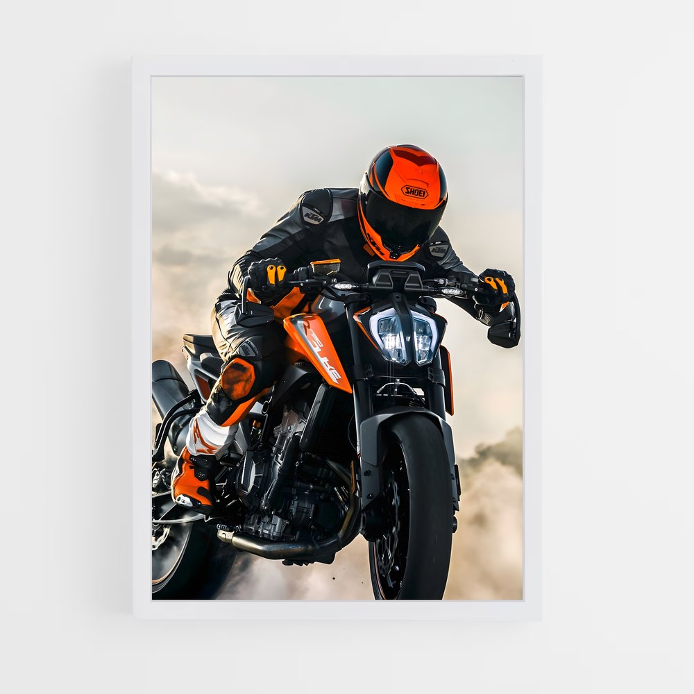 Poster Éminent Duke 790 – affiche KTM Moto (vue 3)